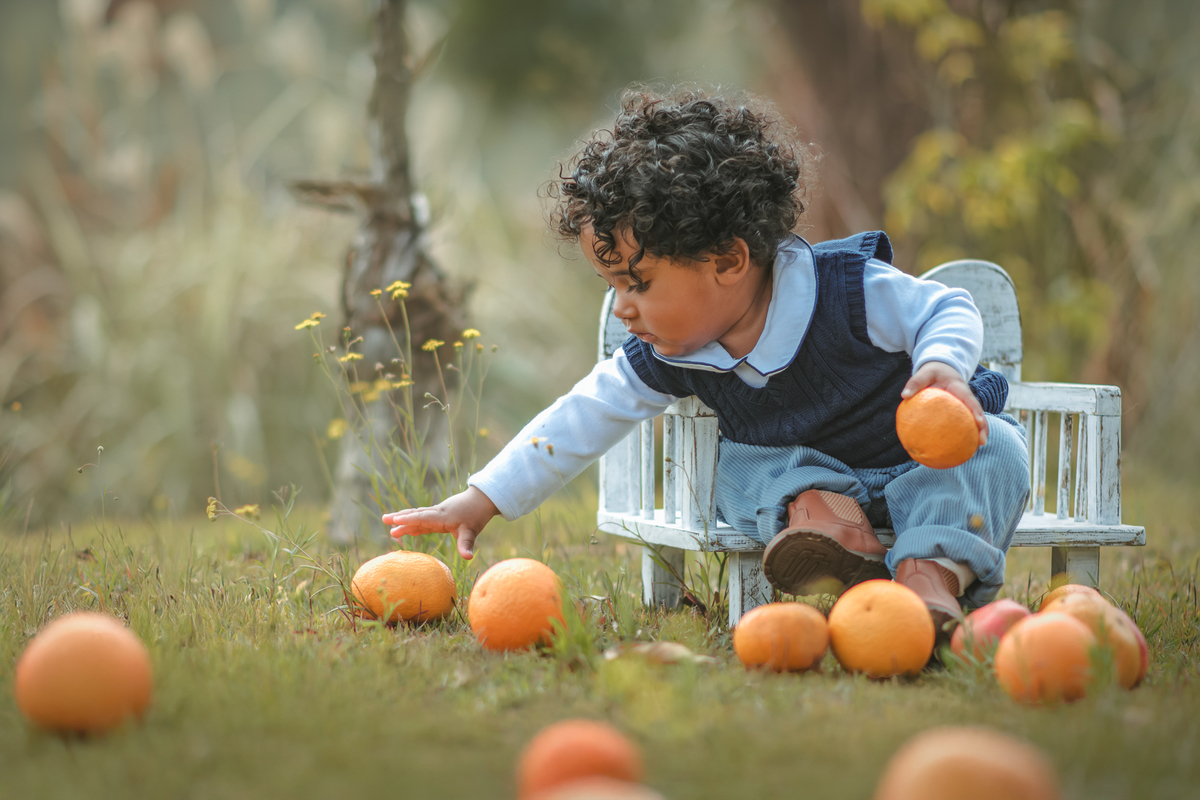 fotografia de ensaio de 1 ano, ensaio fotográfico de um aninho, cottagecore, fotografia artística, fotógrafo de ensaio de 1 ano em Santo André, fotógrafo em Mauá. Ensaio de 1 ano Smash the cake.