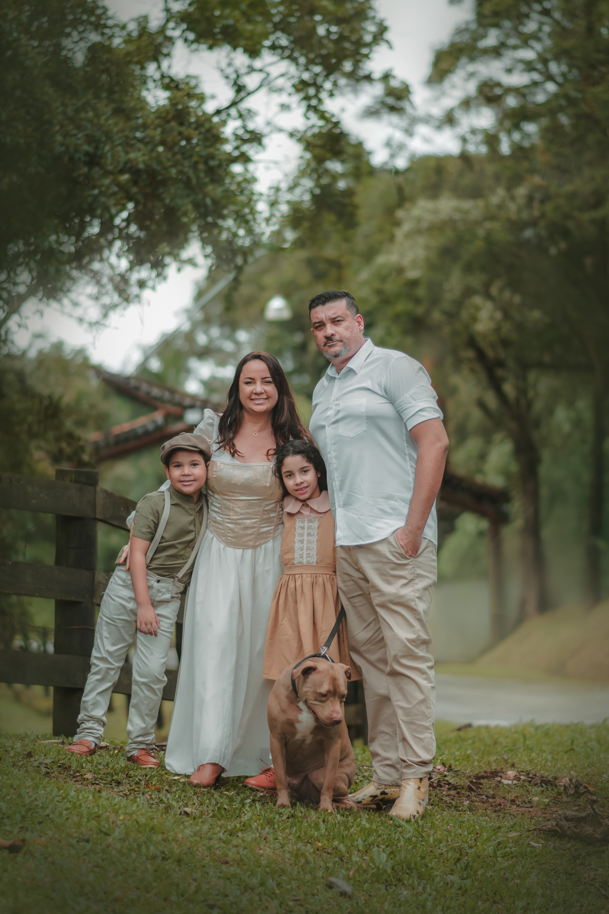 ensaio fotográfico em São bernardo do campo com estilo Cottagece. Fotografia artística de família estilo vintage.