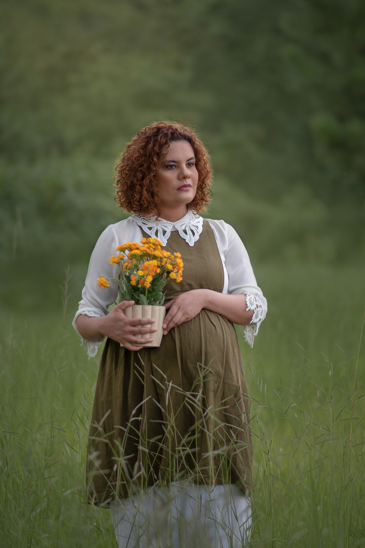 Ensaio fotográfico gestante, fotografia gestante, ensaio gestante, maternidade, fotógrafo , fotógrafo em São Paulo, fotógrafo ABC Paulista, fotografia artística. Ensaio fotográfico gestante Cotagecore, esstilo componês vintage.