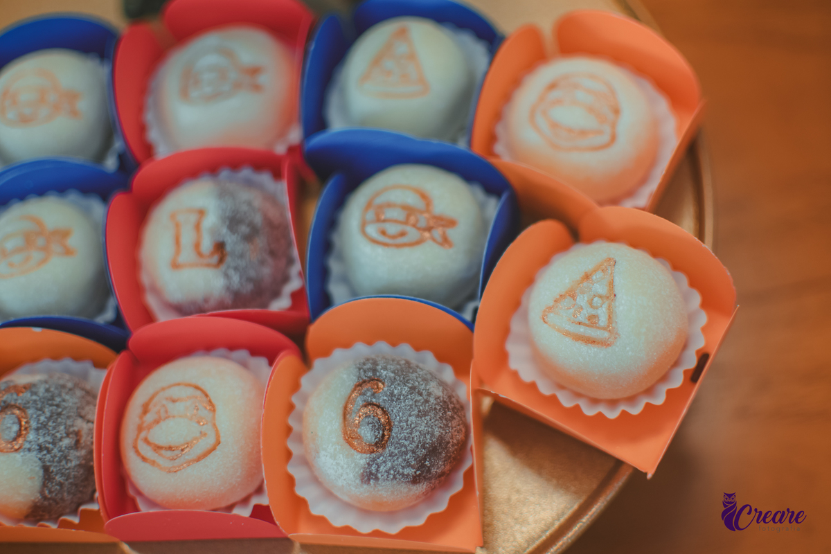 docinhos de festa infantil decorados com o tema Tartarugas ninjas.
