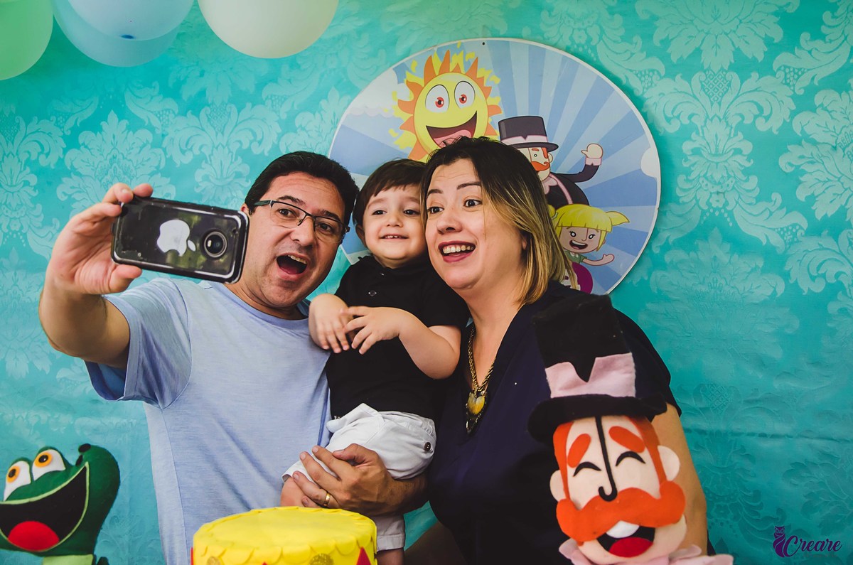 fotografia de aniversário infantil, família reunida e crianças se divertindo, em Santo André, abc Paulista. 
