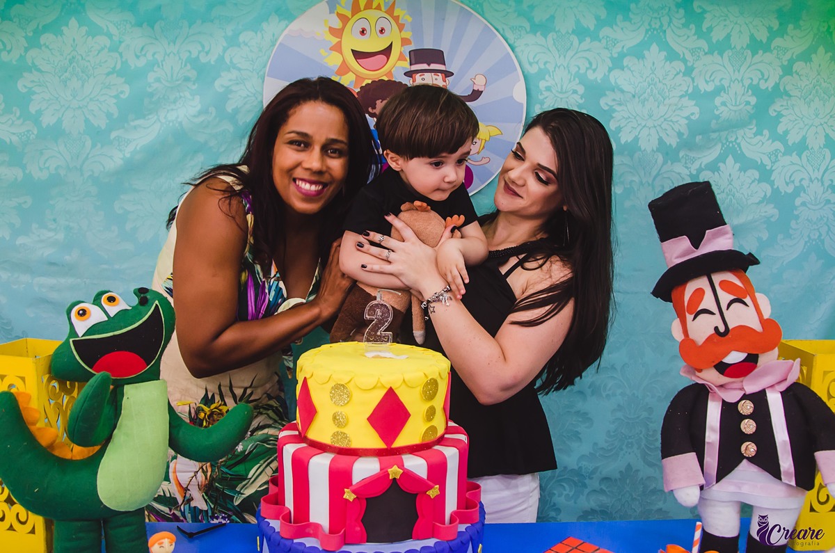 fotografia de aniversário infantil, família reunida e crianças se divertindo, em Santo André, abc Paulista. 