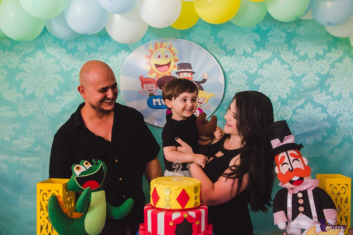 fotografia de aniversário infantil, família reunida e crianças se divertindo, em Santo André, abc Paulista. 