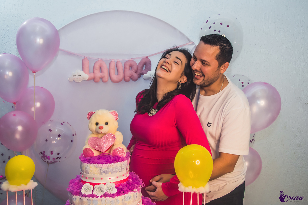 Fotografia de chá de bebê, decoração, chá de bebê de menina. Evento em São Bernardo do Campo.