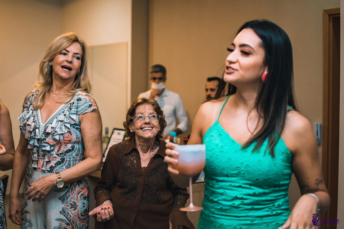 Fotografia de aniversário feminino, evento na cidade de Santo André no abc Paulista.