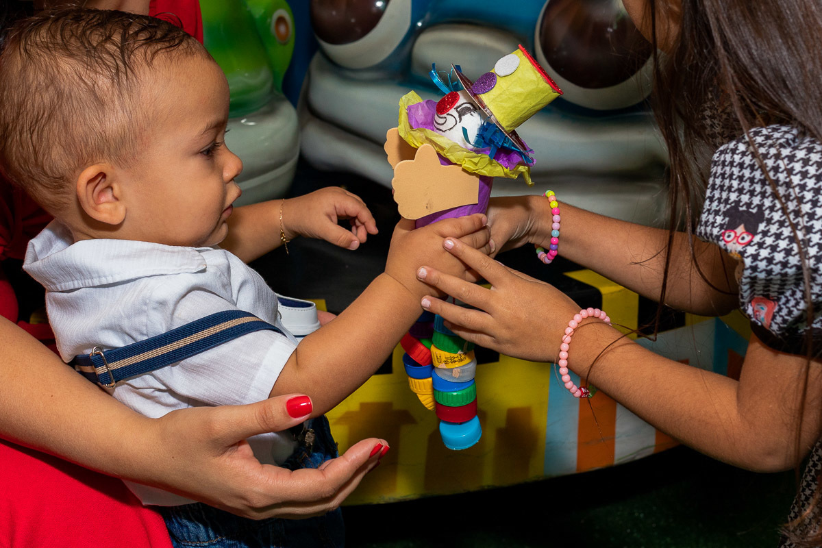 Fotografia de Aniversário Infantil, tema circo, Casa de Festa Sussuca