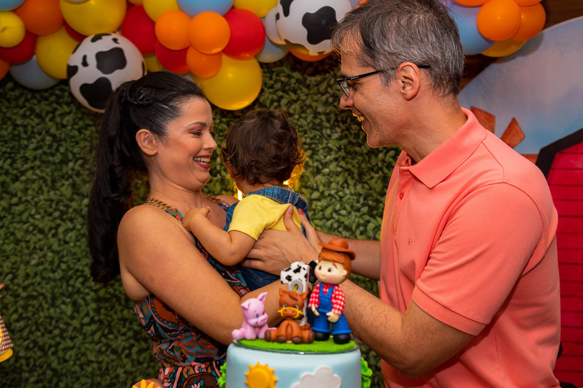 Fotografia de Aniversário Infantil, tema fazendinha, Fotografia Documental de família, fotografia de aniversário Rio de Janeiro