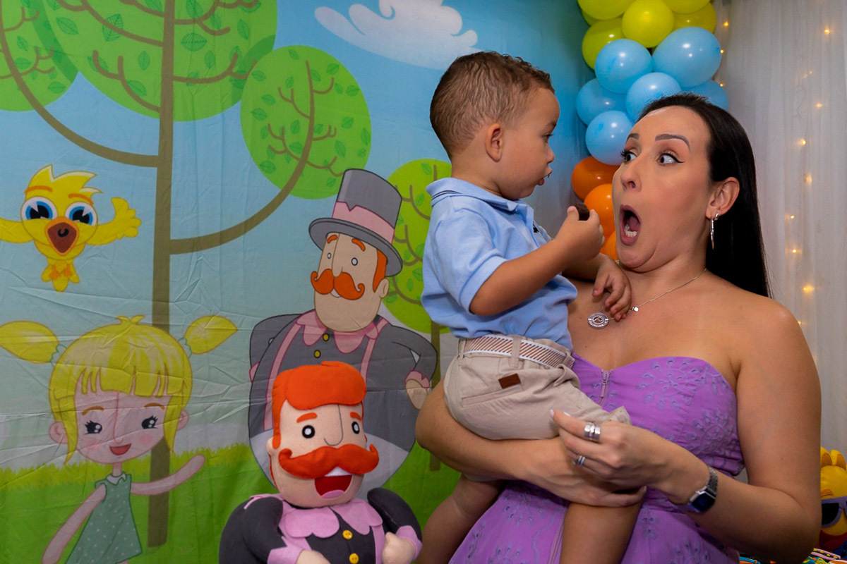 Fotografia de Aniversário Infantil, tema Mundo Bita, Casa de Festa Sussuca