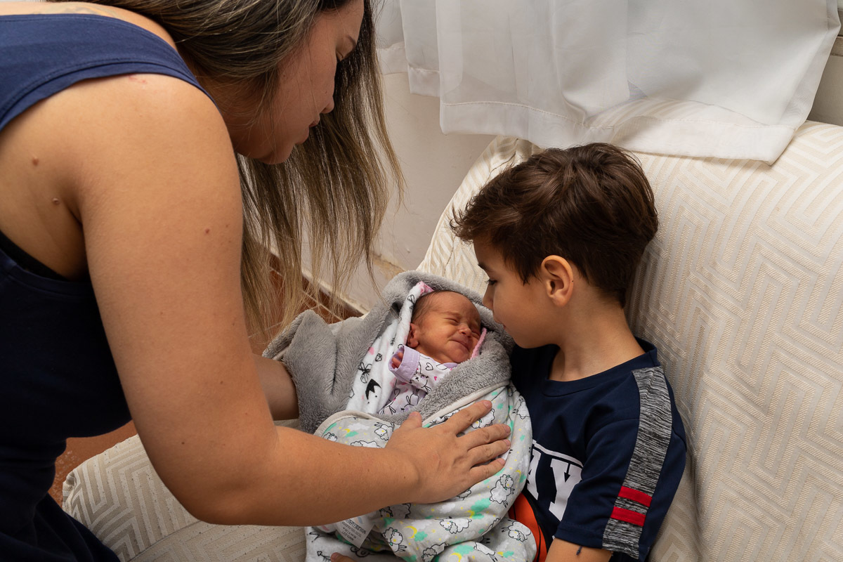 Fotografia Documental de Família, Ensaio Documental de Família, Ensaio de Família em casa no Rio de Janeiro