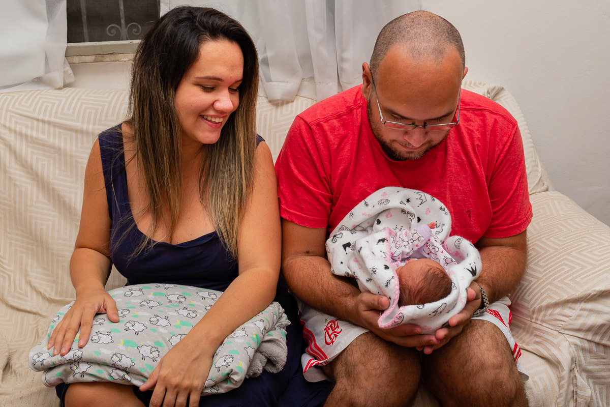 Fotografia Documental de Família, Ensaio Documental de Família, Ensaio de Família em casa no Rio de Janeiro