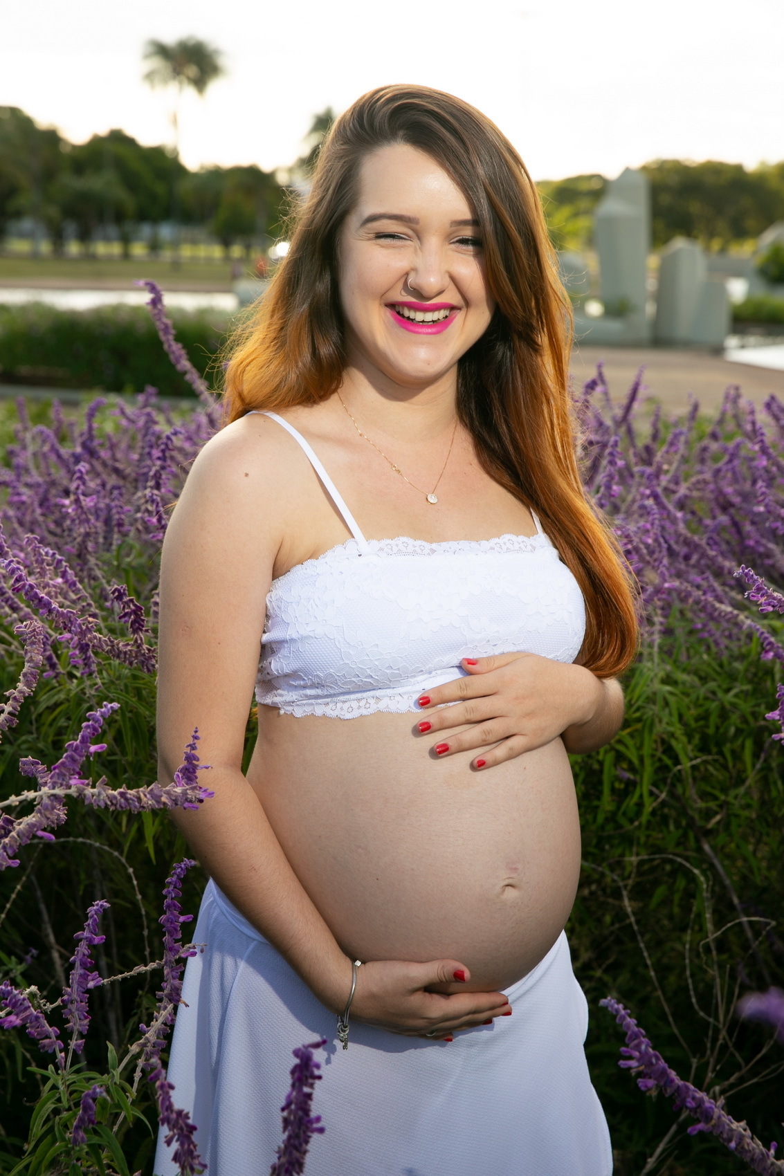 Praça dos Cristais SMU - Ensaio Gestante