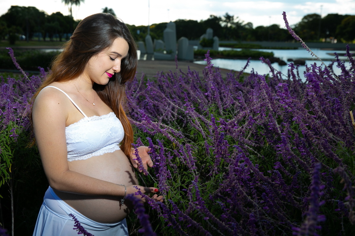 Praça dos Cristais SMU - Ensaio Gestante