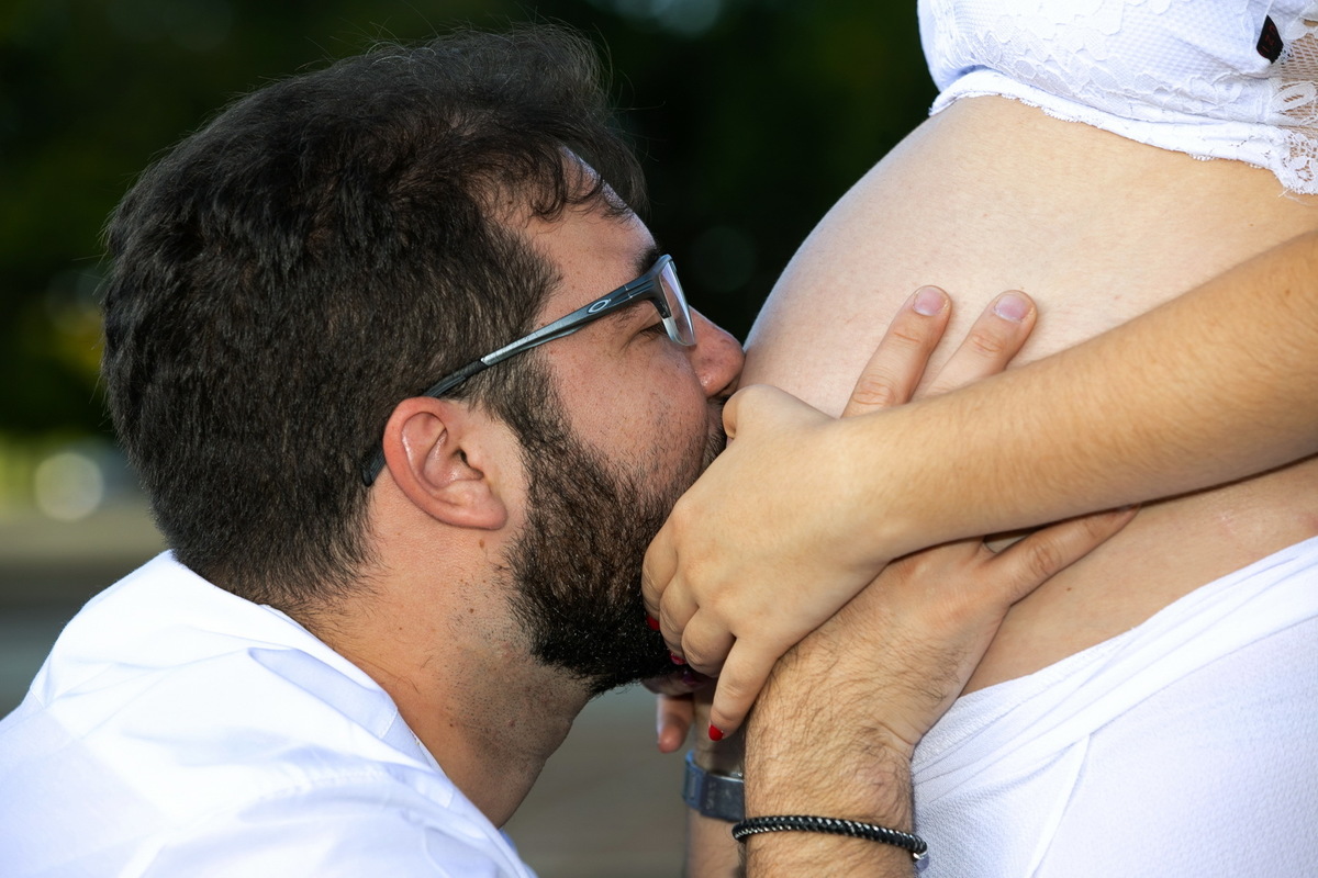Praça dos Cristais SMU - Ensaio Gestante