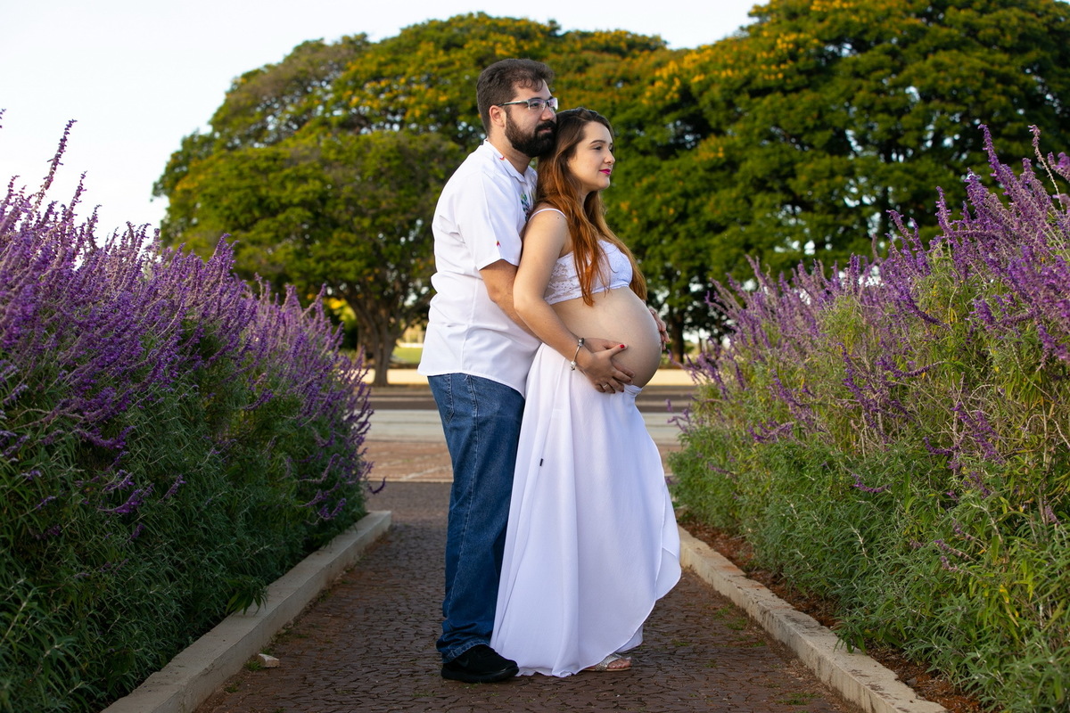 Praça dos Cristais SMU - Ensaio Gestante