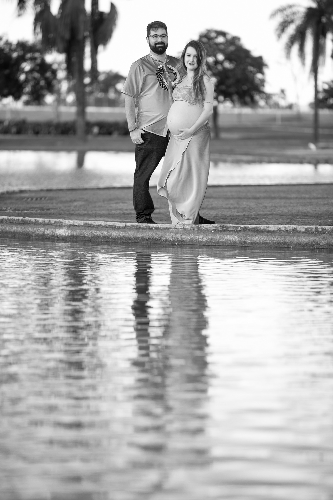 Praça dos Cristais SMU - Ensaio Gestante