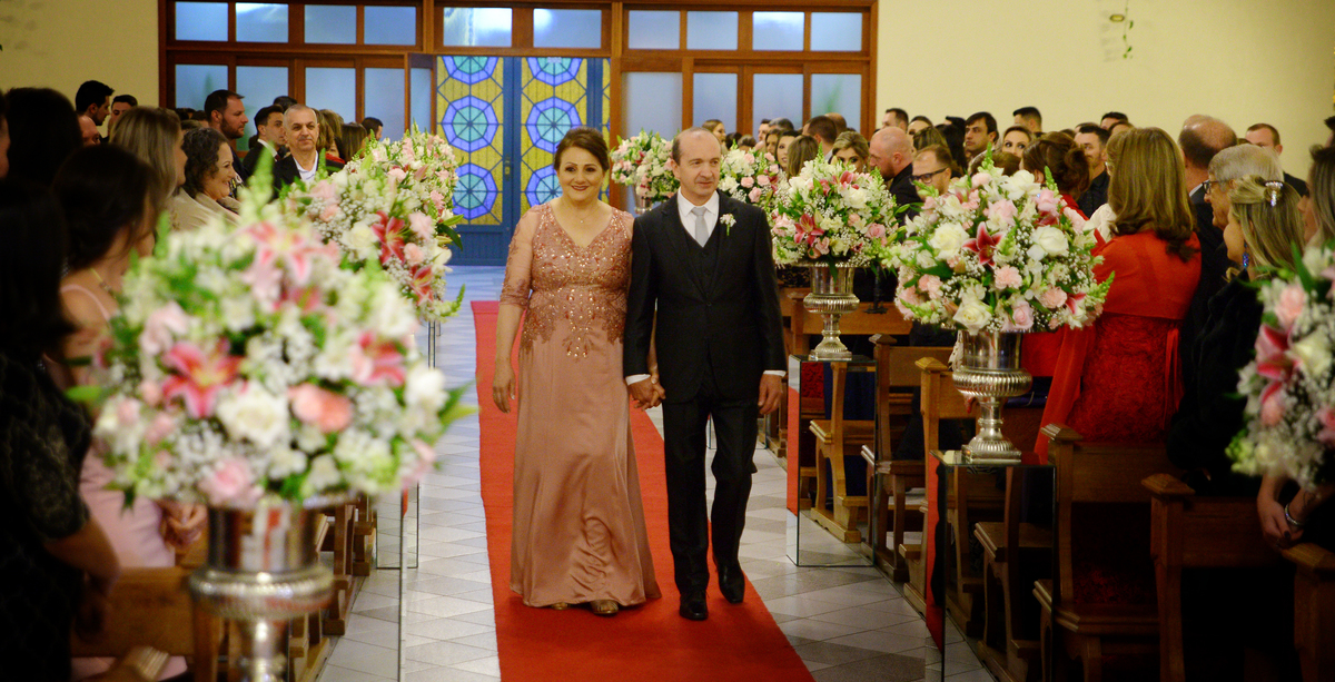 a cerimonia na igreja São Luis da 6 légua