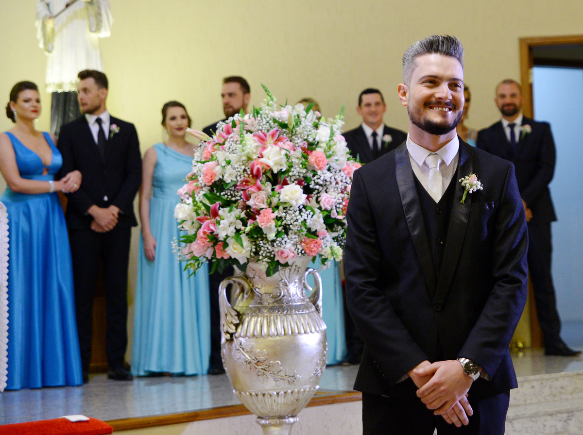 a cerimonia na igreja São Luis da 6 légua