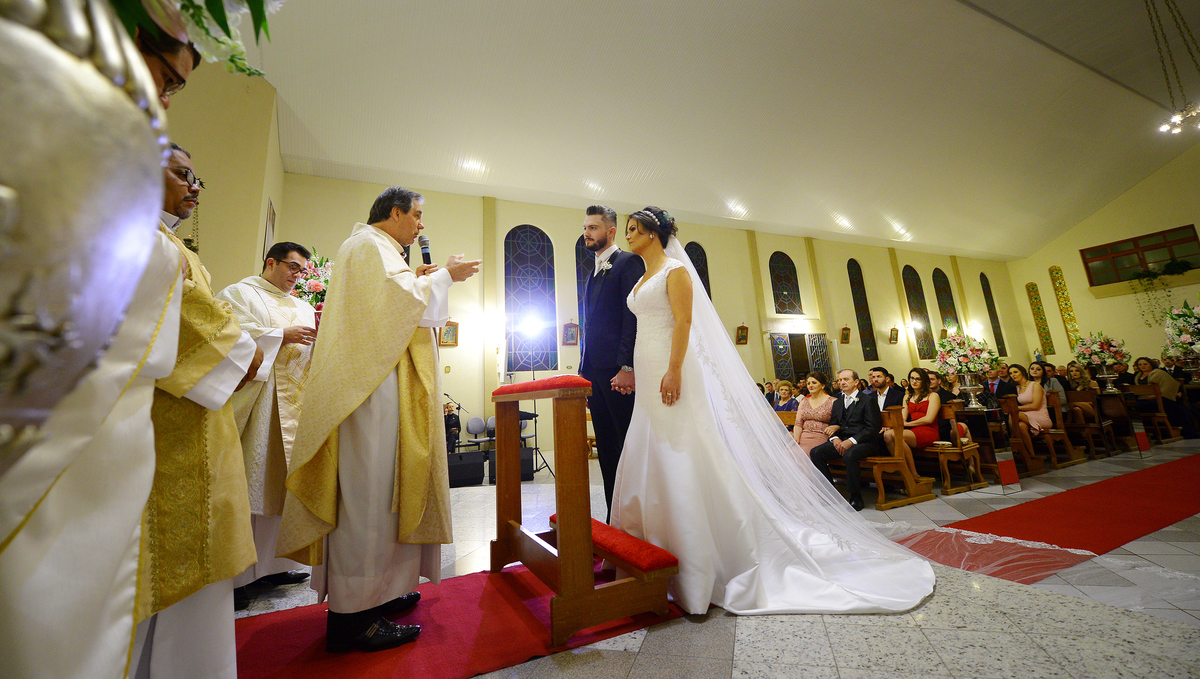 a cerimonia na igreja São Luis da 6 légua