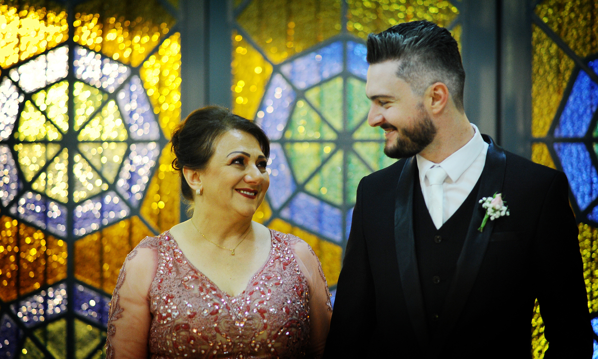 a cerimonia na igreja São Luis da 6 légua