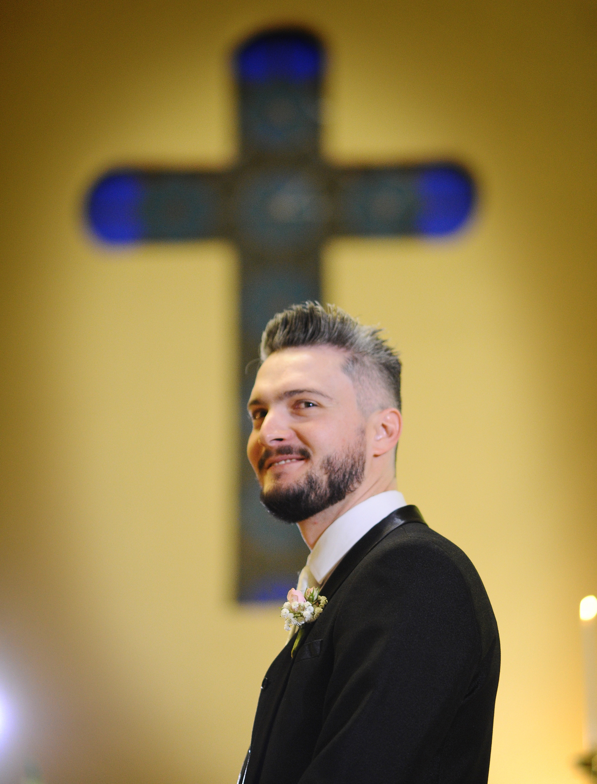 a cerimonia na igreja São Luis da 6 légua