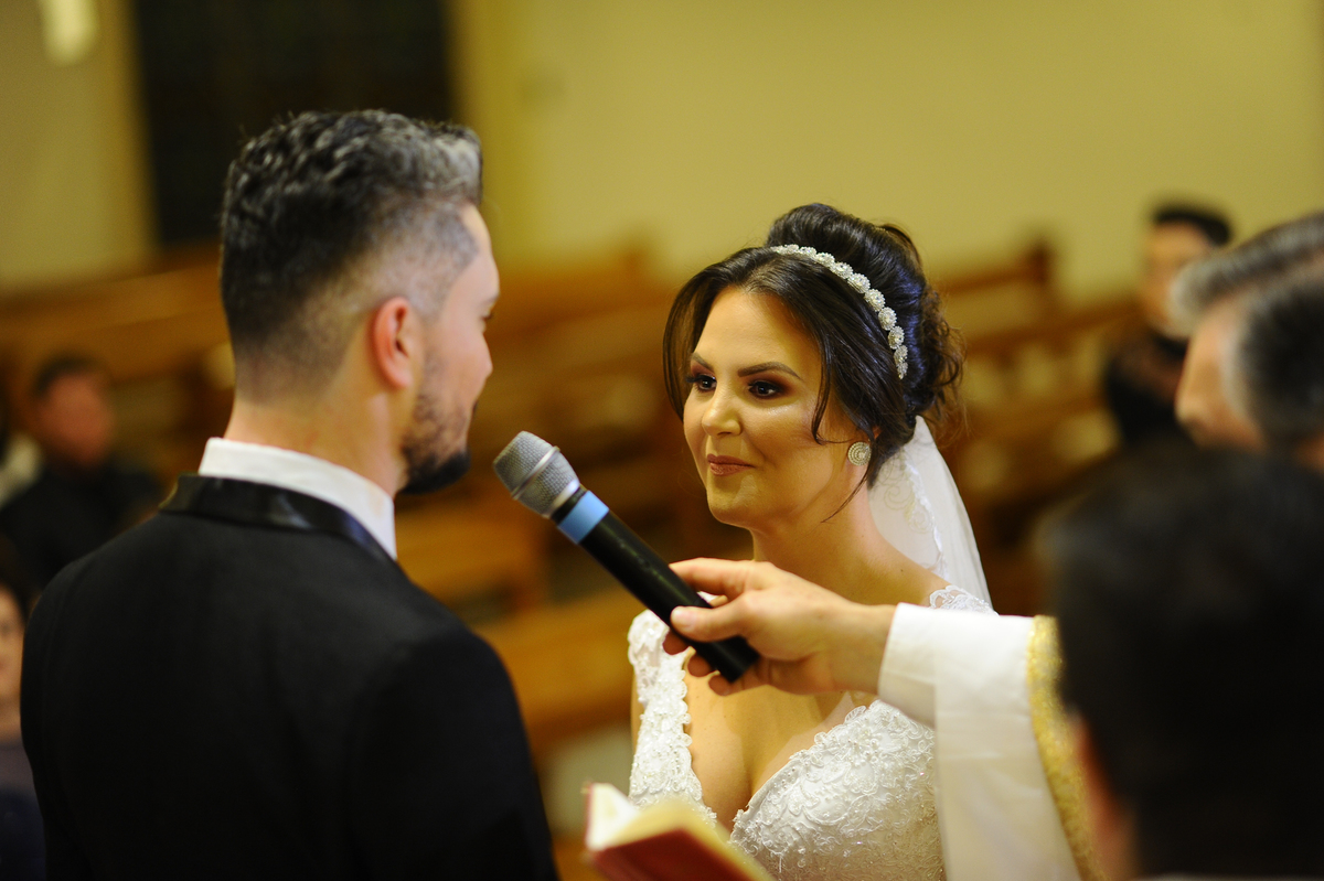 a cerimonia na igreja São Luis da 6 légua