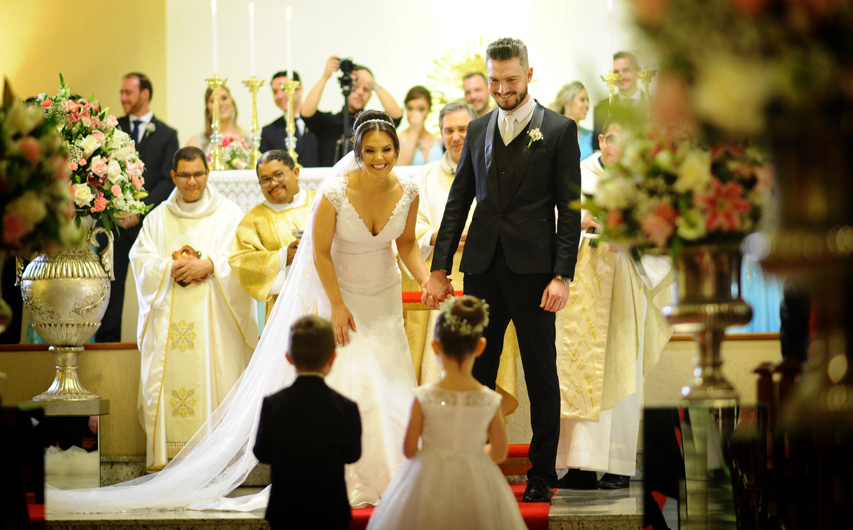 a cerimonia na igreja São Luis da 6 légua
