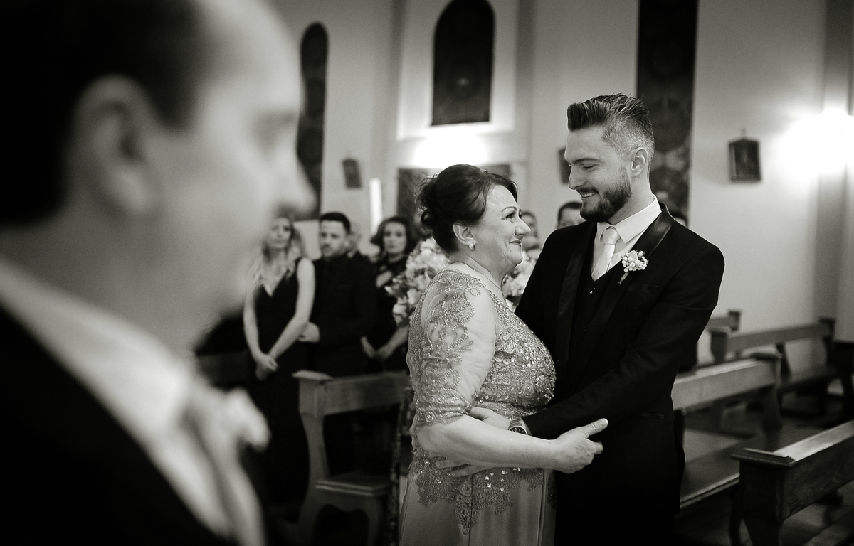 a cerimonia na igreja São Luis da 6 légua