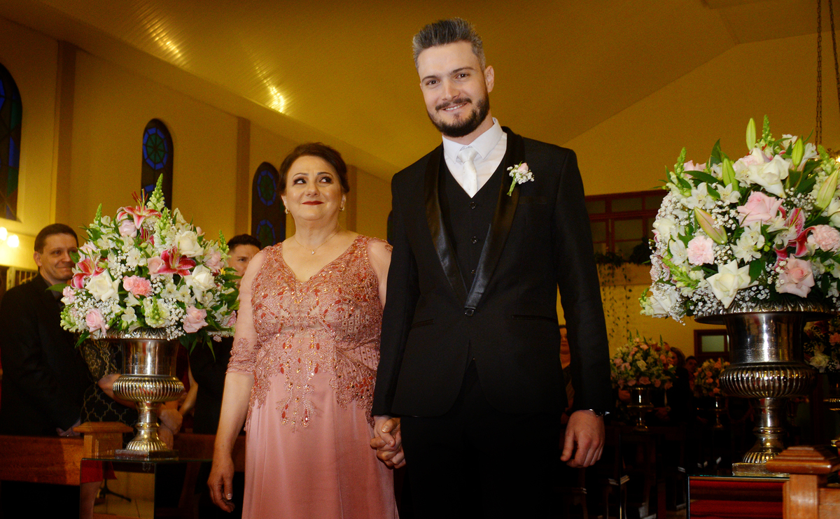 a cerimonia na igreja São Luis da 6 légua