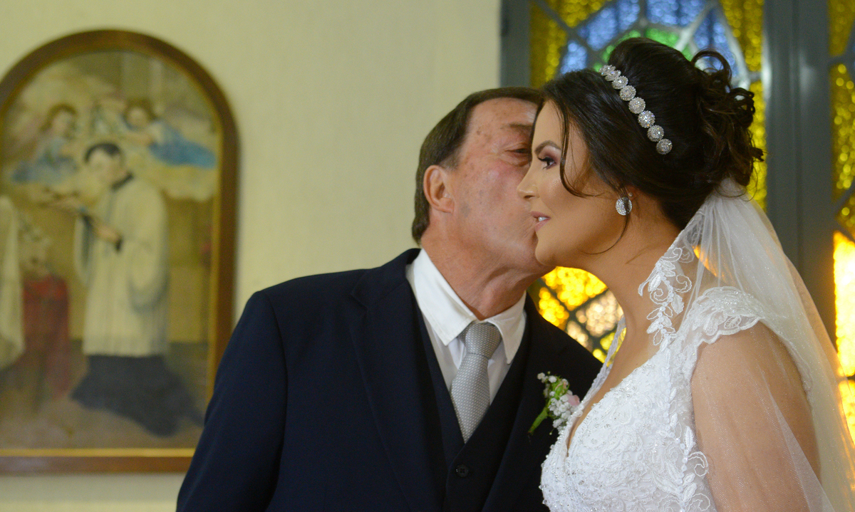 a cerimonia na igreja São Luis da 6 légua