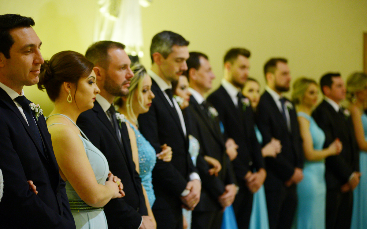 a cerimonia na igreja São Luis da 6 légua