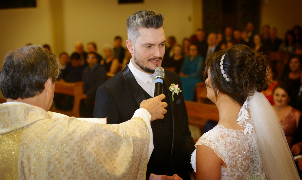 a cerimonia na igreja São Luis da 6 légua