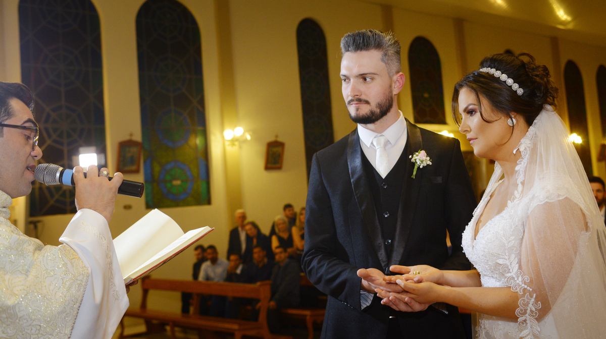 a cerimonia na igreja São Luis da 6 légua