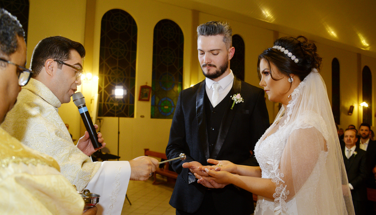 a cerimonia na igreja São Luis da 6 légua