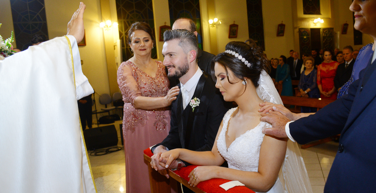 a cerimonia na igreja São Luis da 6 légua