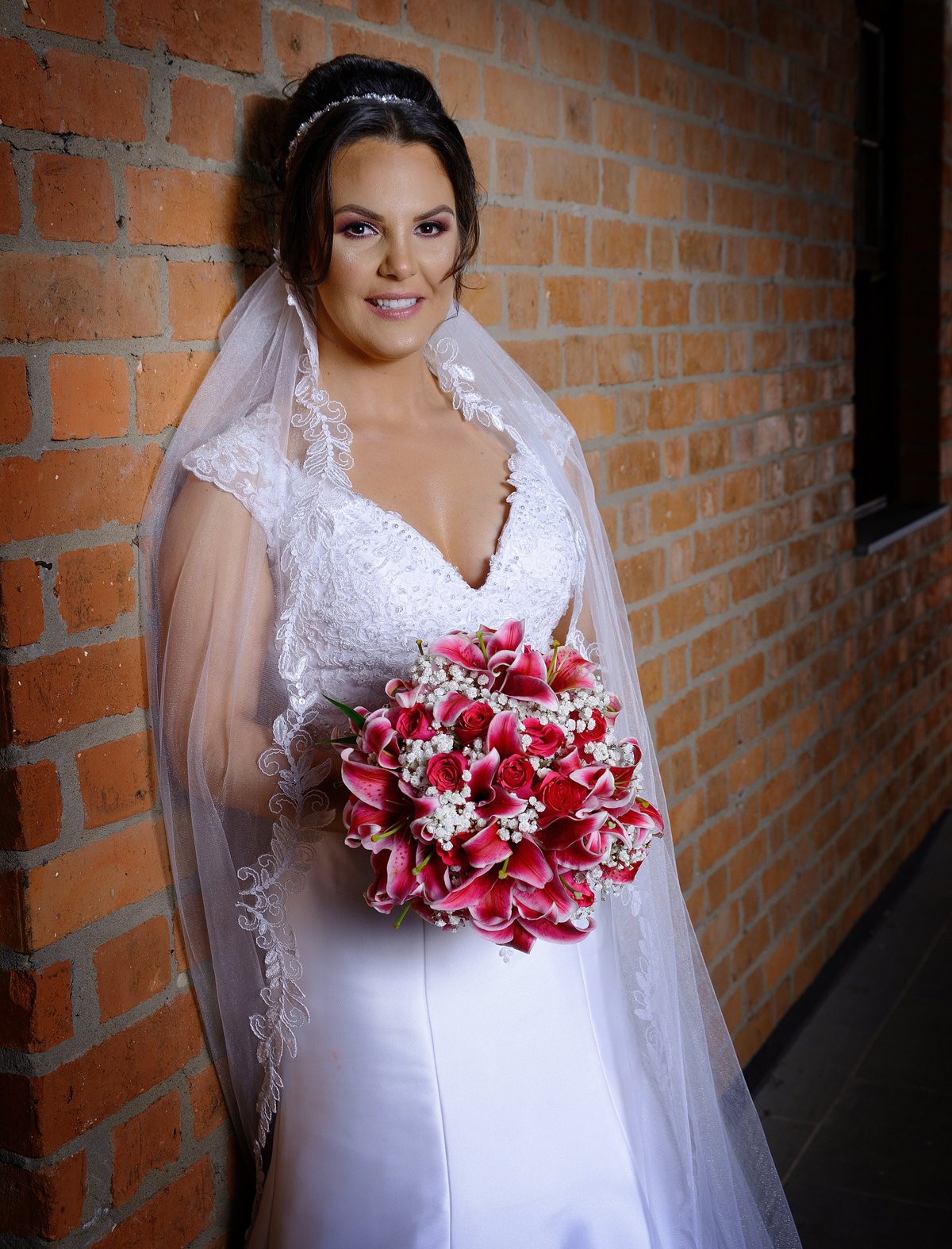 a Vania e seu vestido