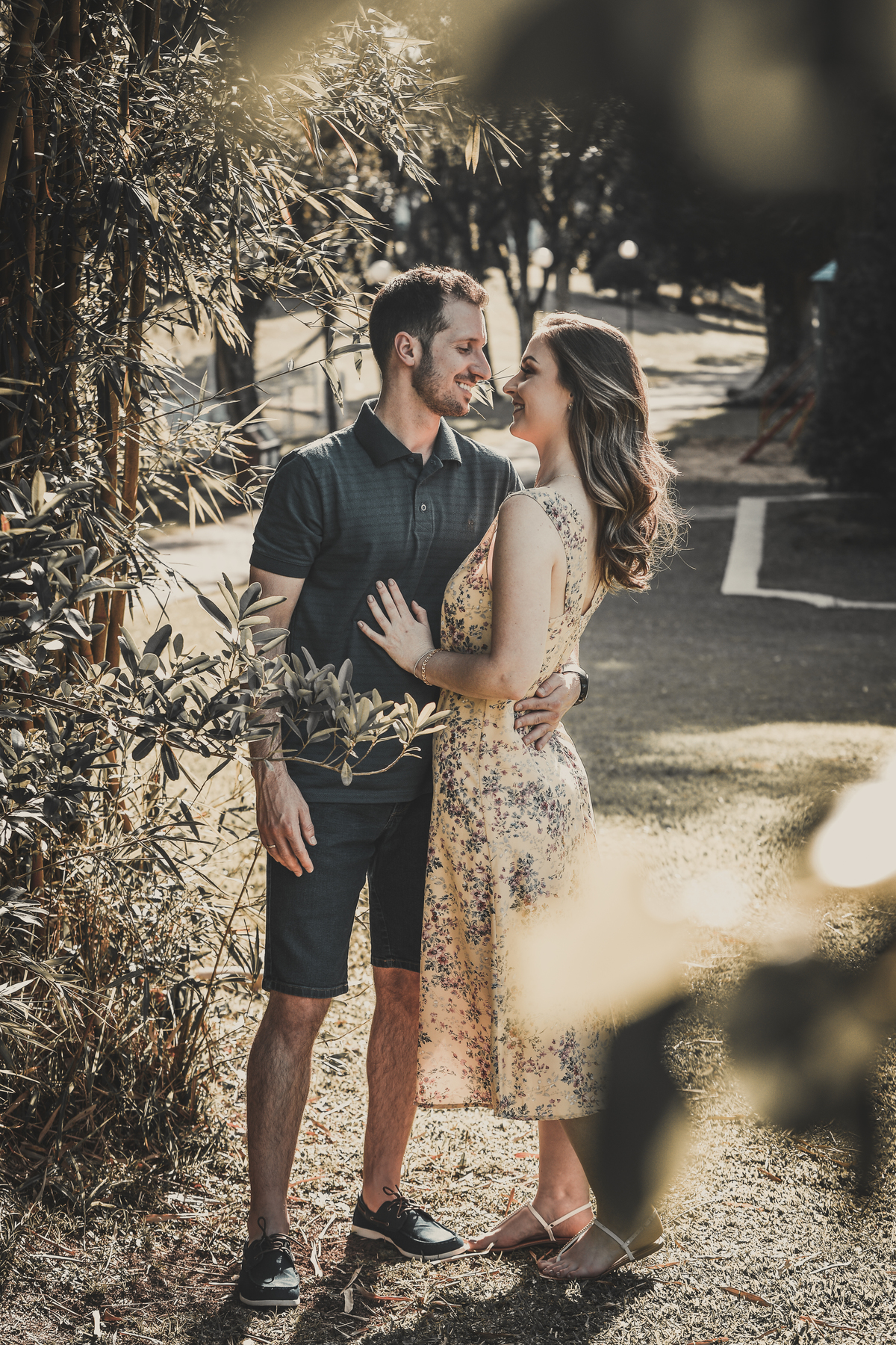 É muito gratificante olhar para uma foto e descobrir o amor do casal expresso em um lindo olhar.