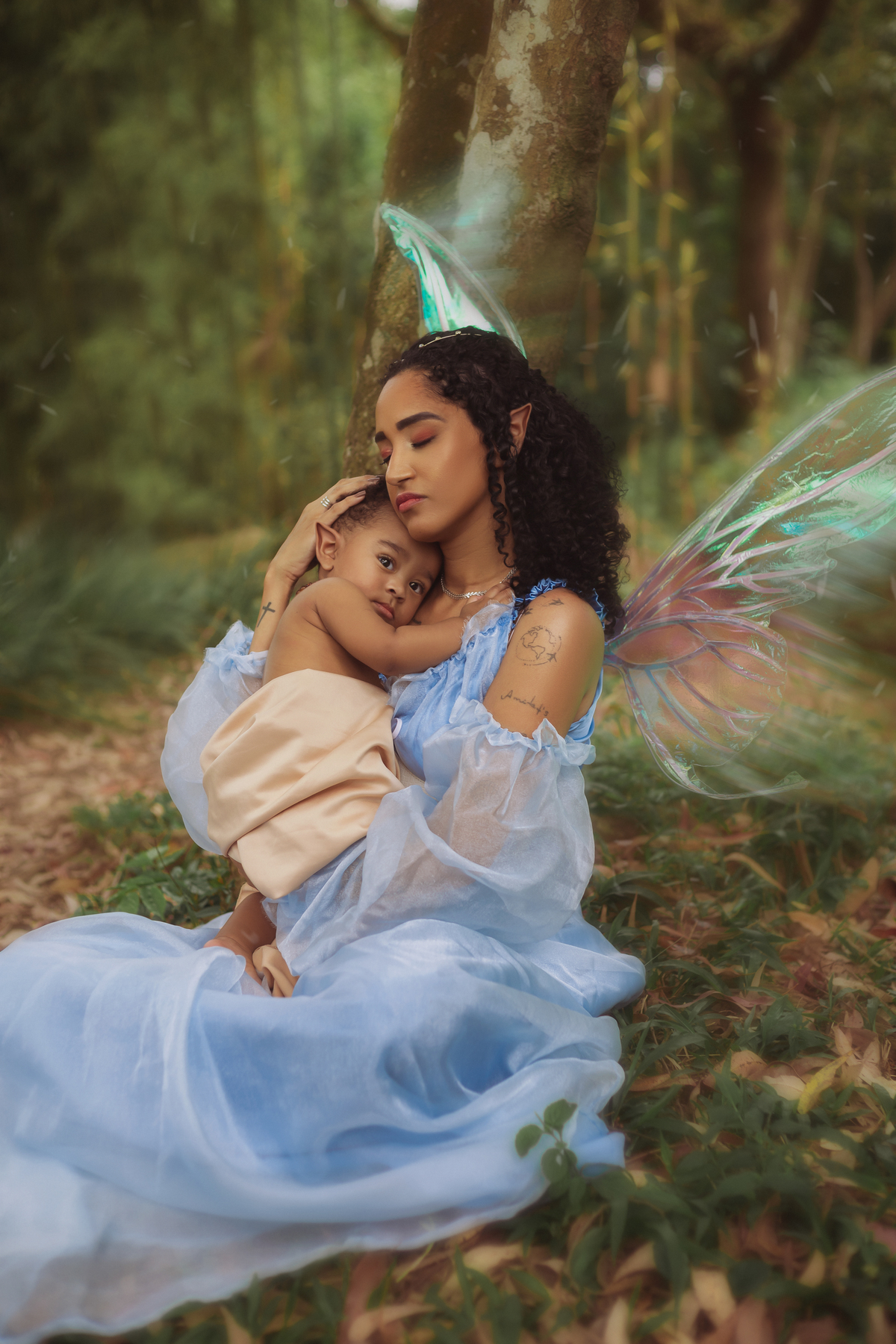 ENSAIO FANTASIA FADA & BABY