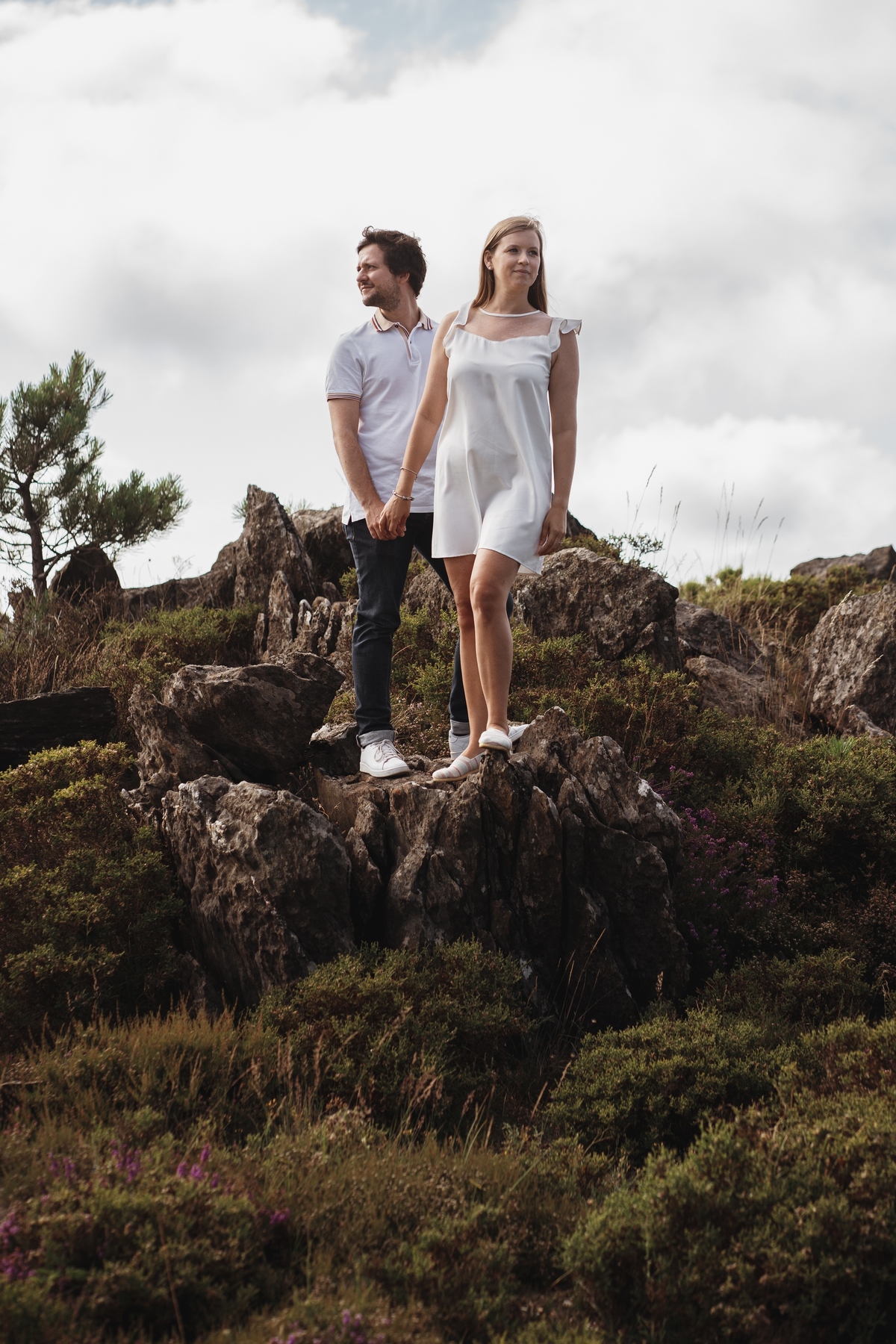 Isabella e Filipe, fotografia noivado serra da freita ao pôs-do-sol, fotografia de casamento serra da freita, sessão engagement serra da freita, ds storytellers serra da freita,