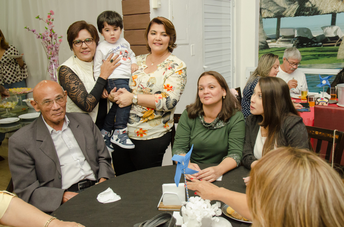 foto de familia festa infantil