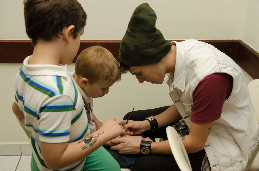 festa infantil Pintura festa infantil