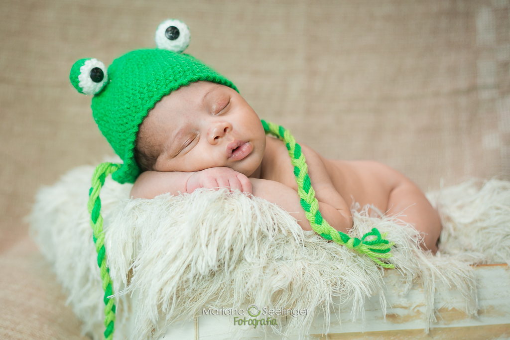 Fotografia newborn de recém nascidos realizada porMariana Seelinger fotógrafa de casamentos e Familias