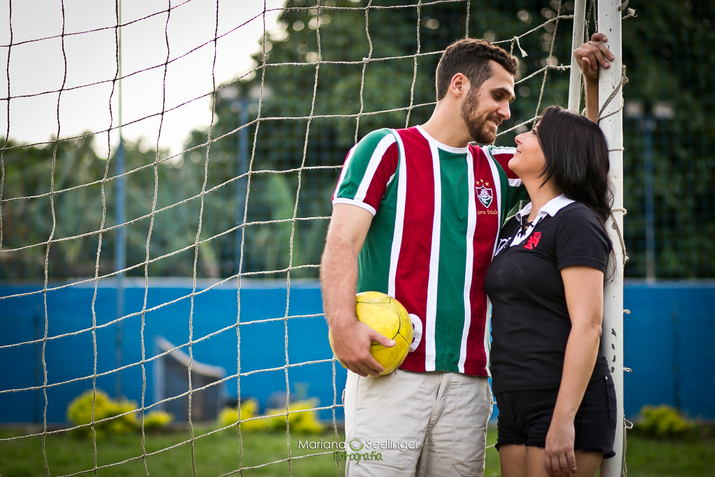 Ensaio de Casal de Futebol