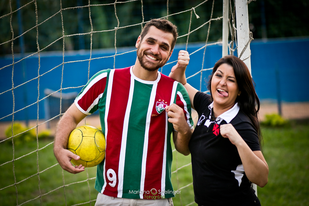 Ensaio de Casal de Futebol
