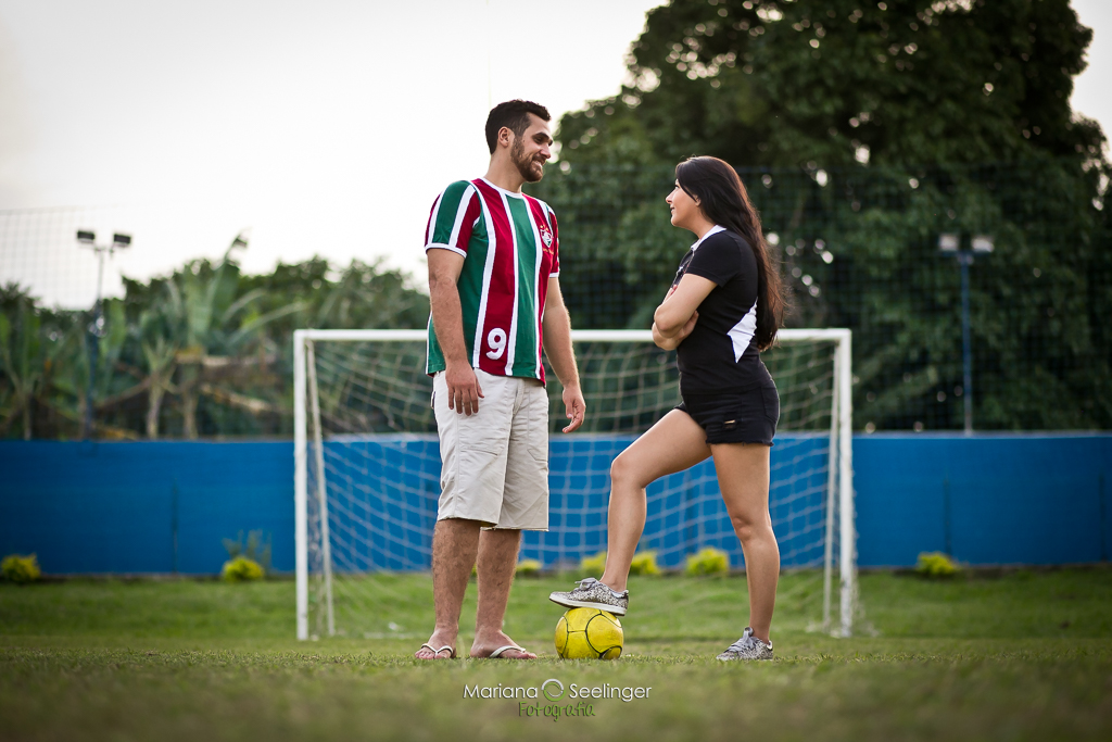 Ensaio de Casal de Futebol