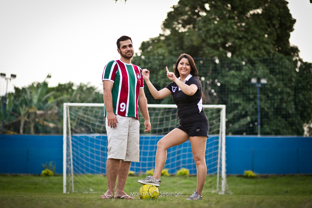 Ensaio de Casal de Futebol