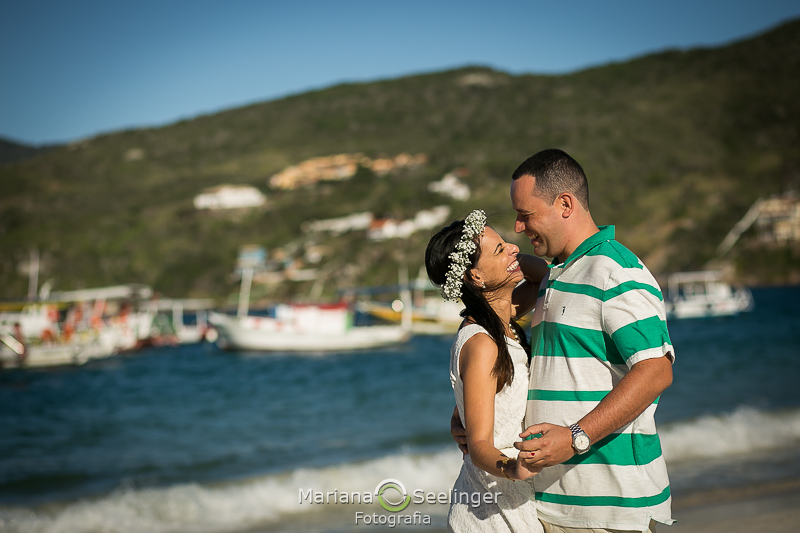 ensaio de casal da Vanessa e do Felipe em Arraial do Cabo - RJ