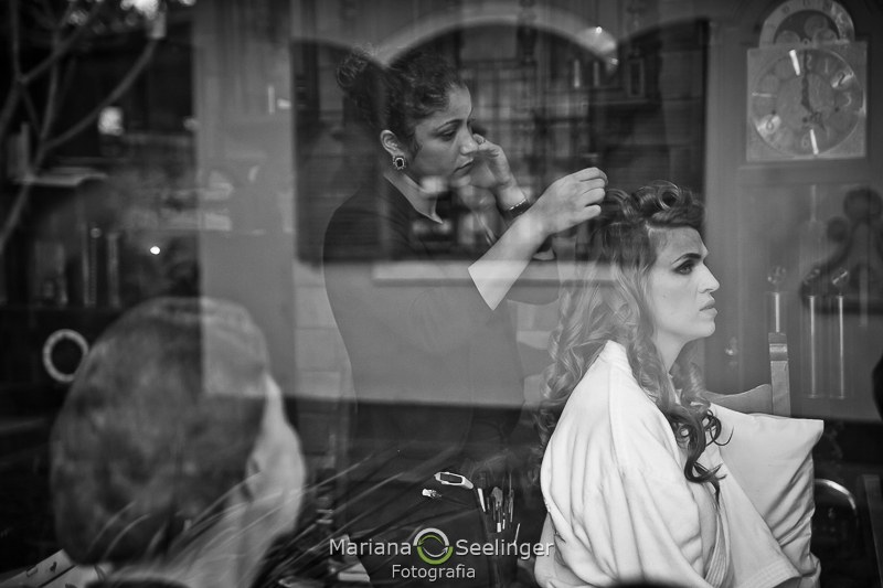 os preparativos da noiva Thais para o casamento em Niterói - RJ