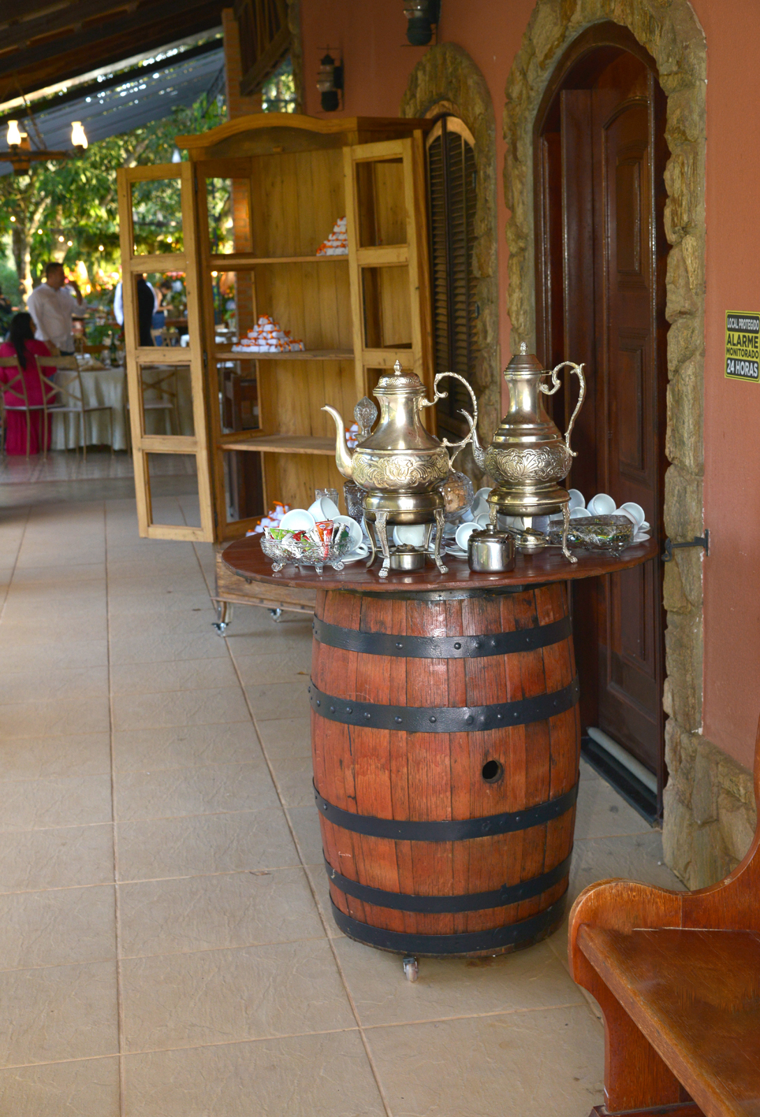 Decoração de casamento na Fazenda