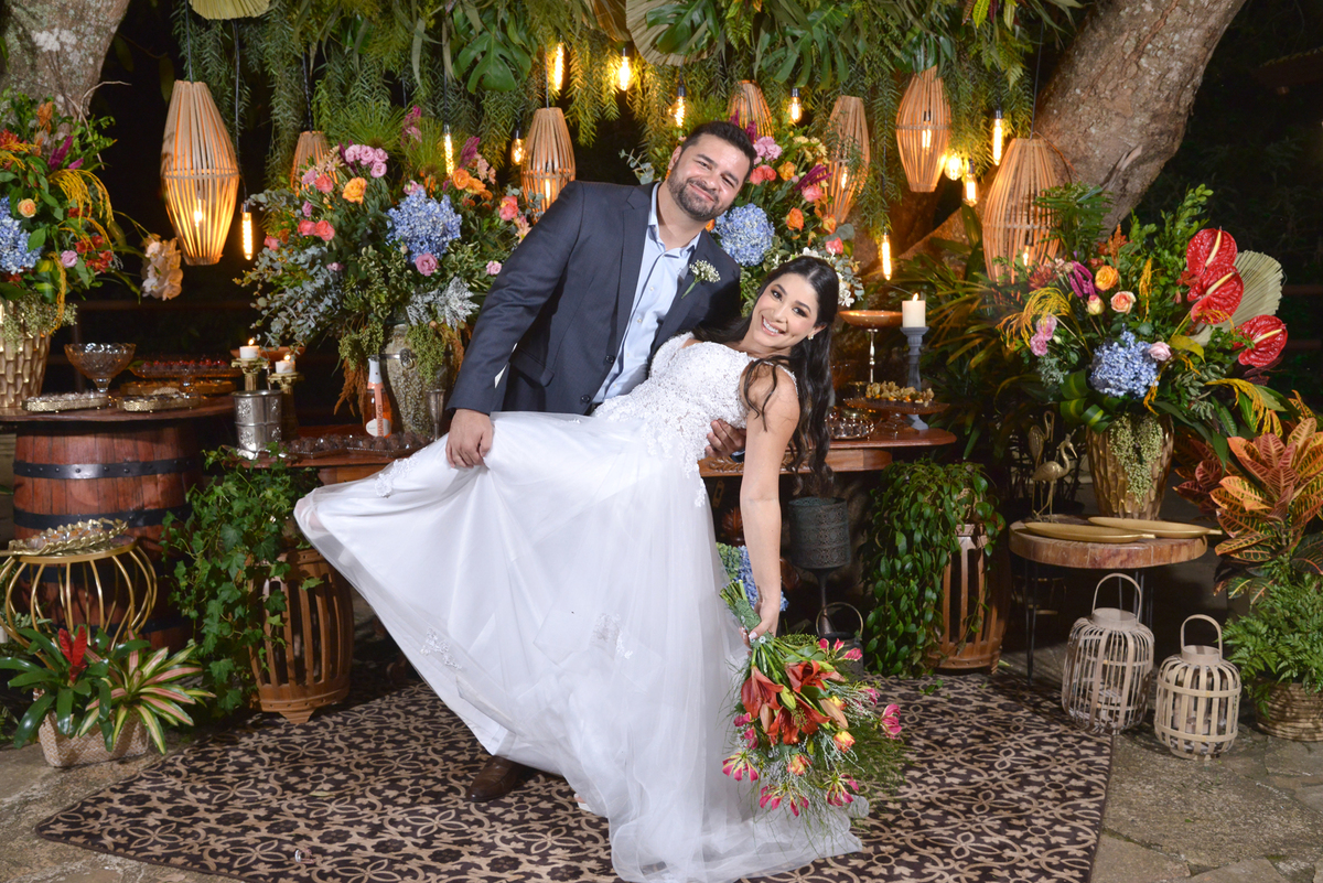 Decoração de casamento na Fazenda Recanto Apoena
