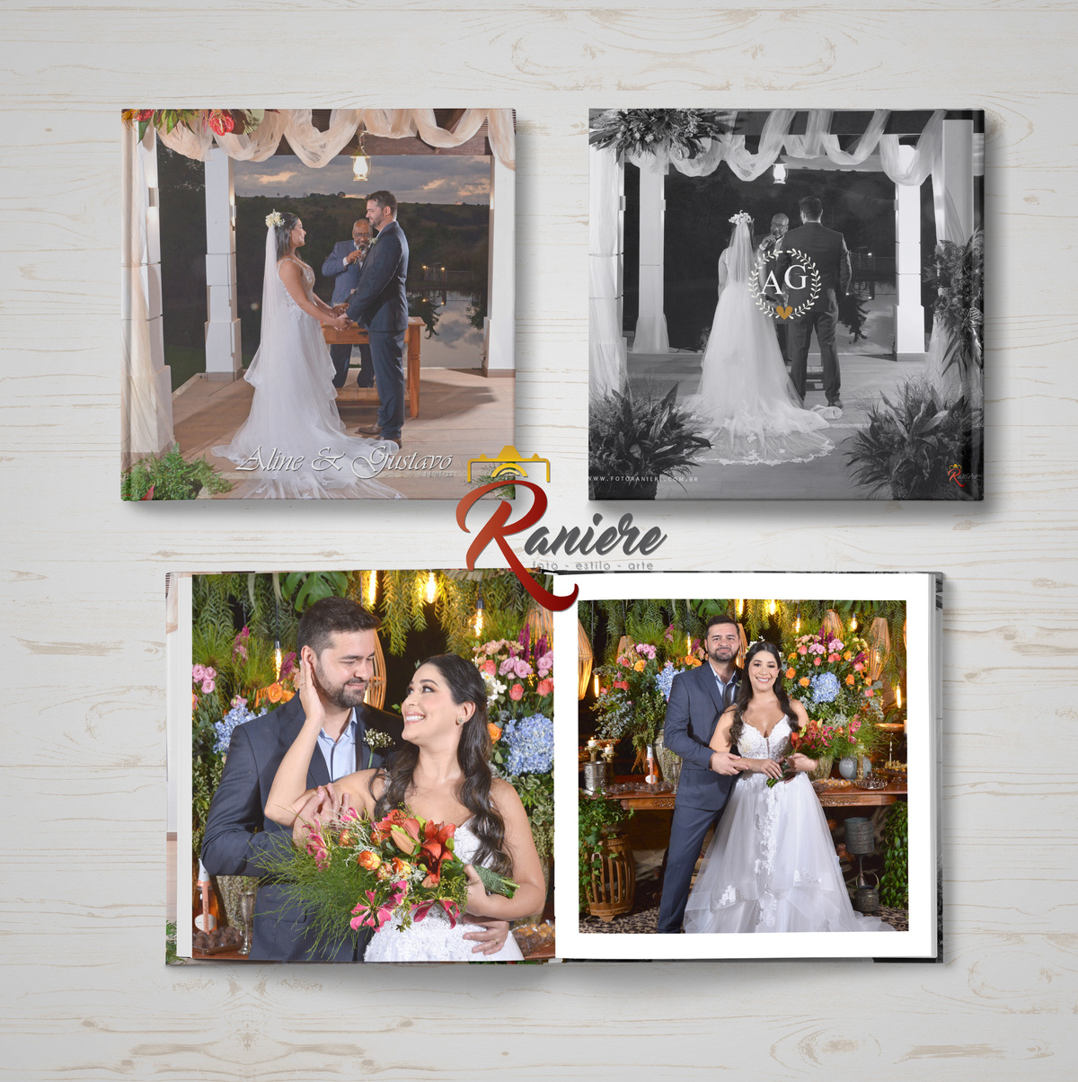 Album diagramado e encadernado